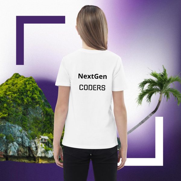 organic-cotton-kids-t-shirt-white-back-697933a66a775.jpg NextGen CODERS organic T-shirt