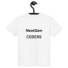 organic-cotton-kids-t-shirt-white-back-697f8436b67cb NextGen CODERS organic T-shirt