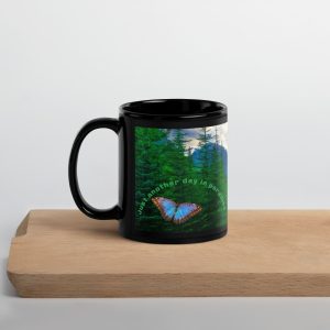 Black Glossy Mug